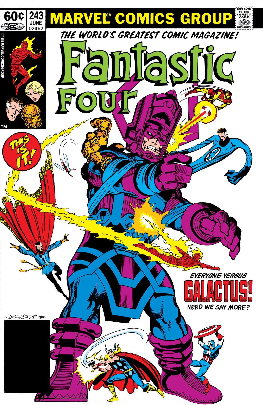 Fantastic Four (Volume 1) #243 Galactus